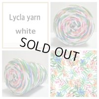 Lycra yarn ホワイトベース